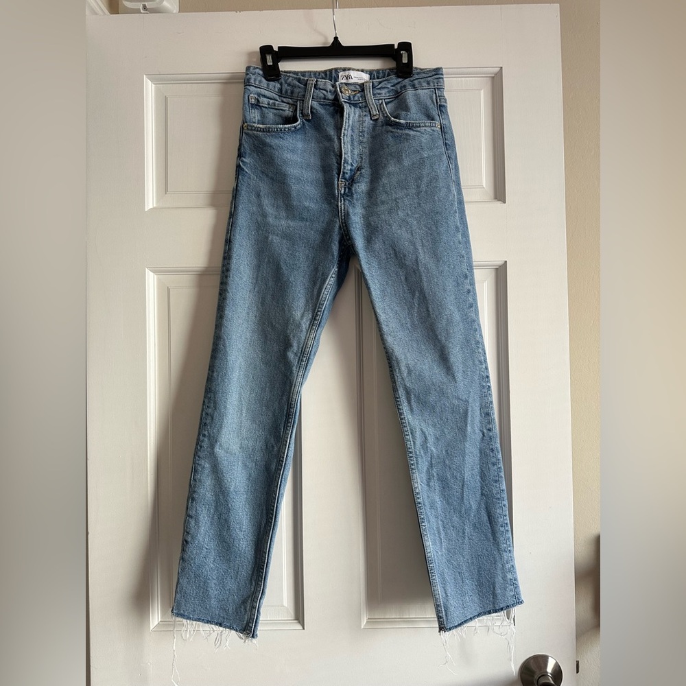Zara straight leg jeans